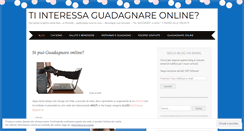 Desktop Screenshot of guadagnaresemplice.com